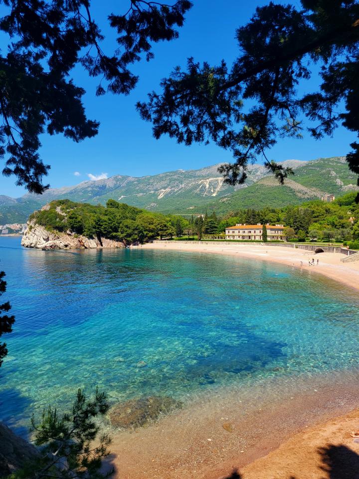 Montenegro, Budva Riviera, Milocer