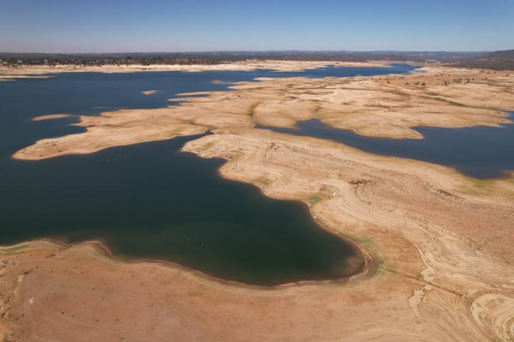 Folsom Lake Sep 30th 2021 - Drought