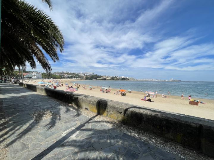 Spain, Galicia, Santa Cristina Beach