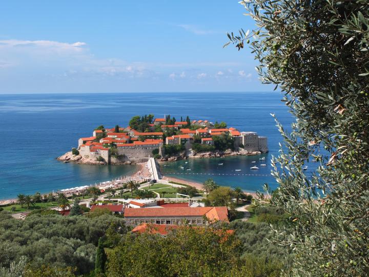 Montenegro, Budva Riviera, Sveti Stefan