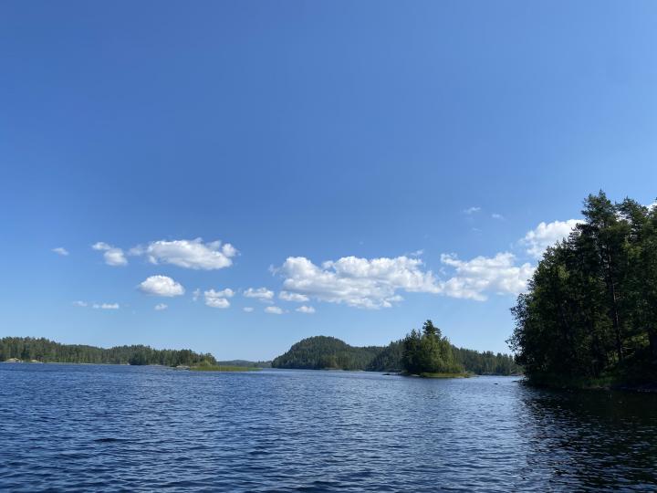 Finland, lake Saimaa