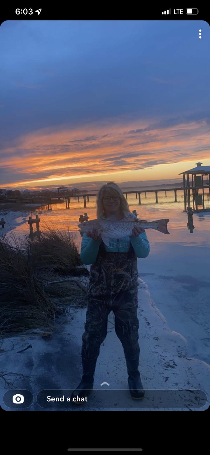 Caught my first Redfish 27” | United States, Alabama, Gulf Shores