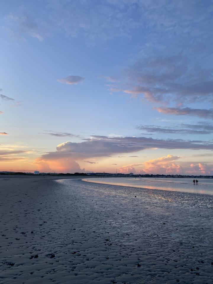 Amazing sunset on Nahant beach | United States
