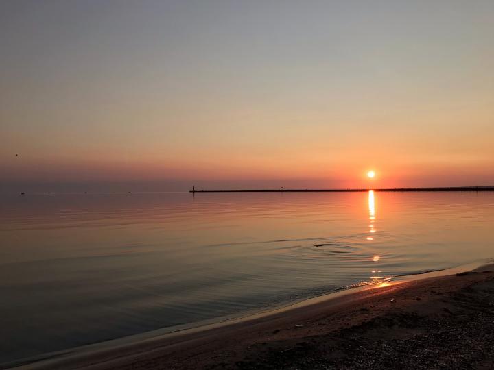 sunrise Sept. 9, 2022 Ontario Beach Park | United States, New York, Rochester