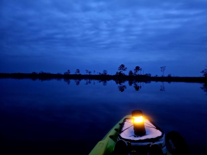 Blackwater Bay nightfall. | United States, Florida Gulf Coast, East Milton