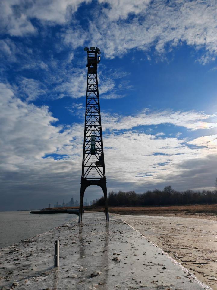 Montrose Beach pier | United States, Illinois, Montrose Beach