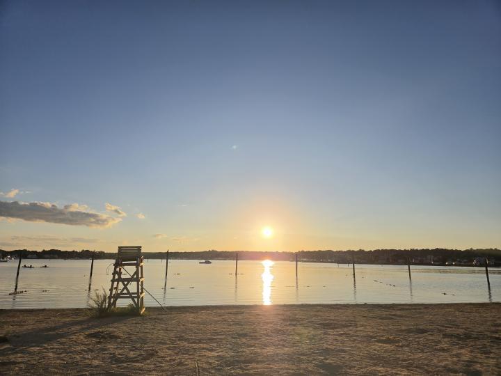Sunset at Williams Beach, Mystic.Sept 18 2026 | United States, Connecticut, Mystic