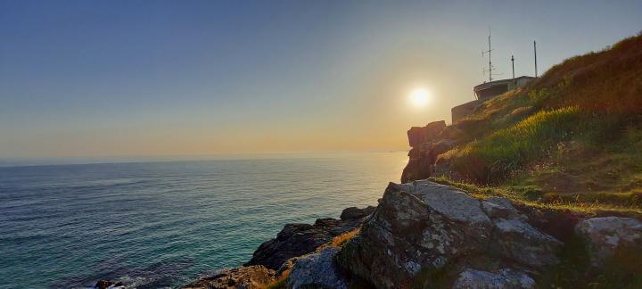 Sunrise over the National Coastwatch Institutions Station | United Kingdom, Cornwall, St Ives