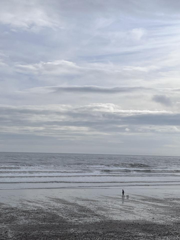 A milder day in the sea  .  Eventually. | United Kingdom, Tyne and Wear, Seaburn