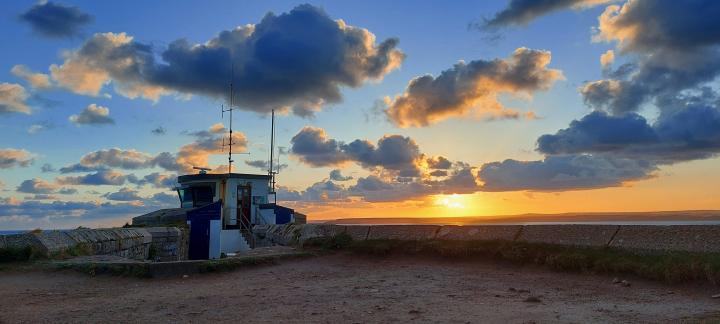 National Coastwatch Institution St Ives Morning sunrise | United Kingdom, Cornwall, St Ives