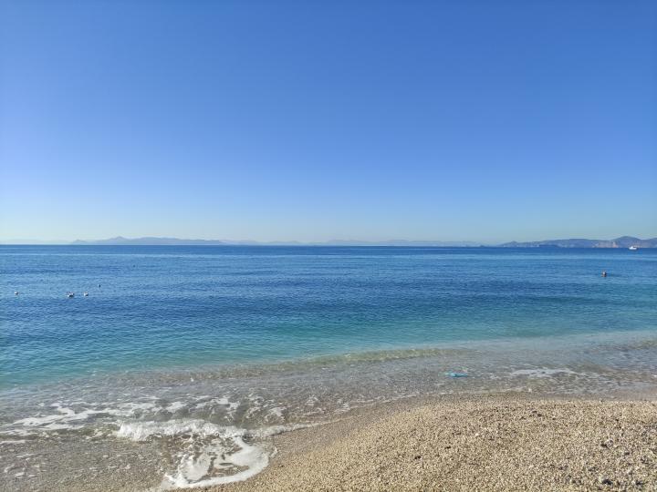 Alimos beach December 20 2021 | Greece, Attica, Alimos