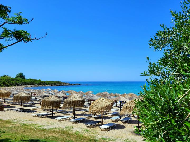 Greece, Epirus, Vrachos Beach