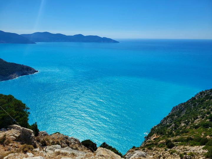 Greece, Kefalonia, Myrtos Beach