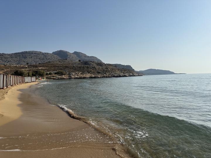 Greece, Rhodes Island, Agathi Beach