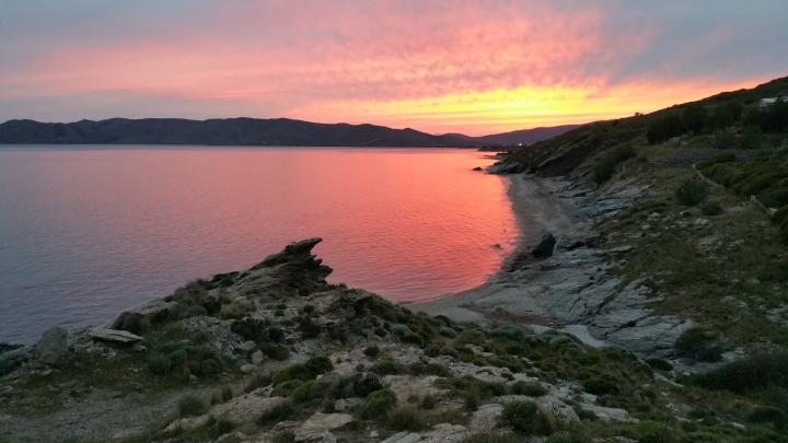 sunset | Greece, Evia, Karystos