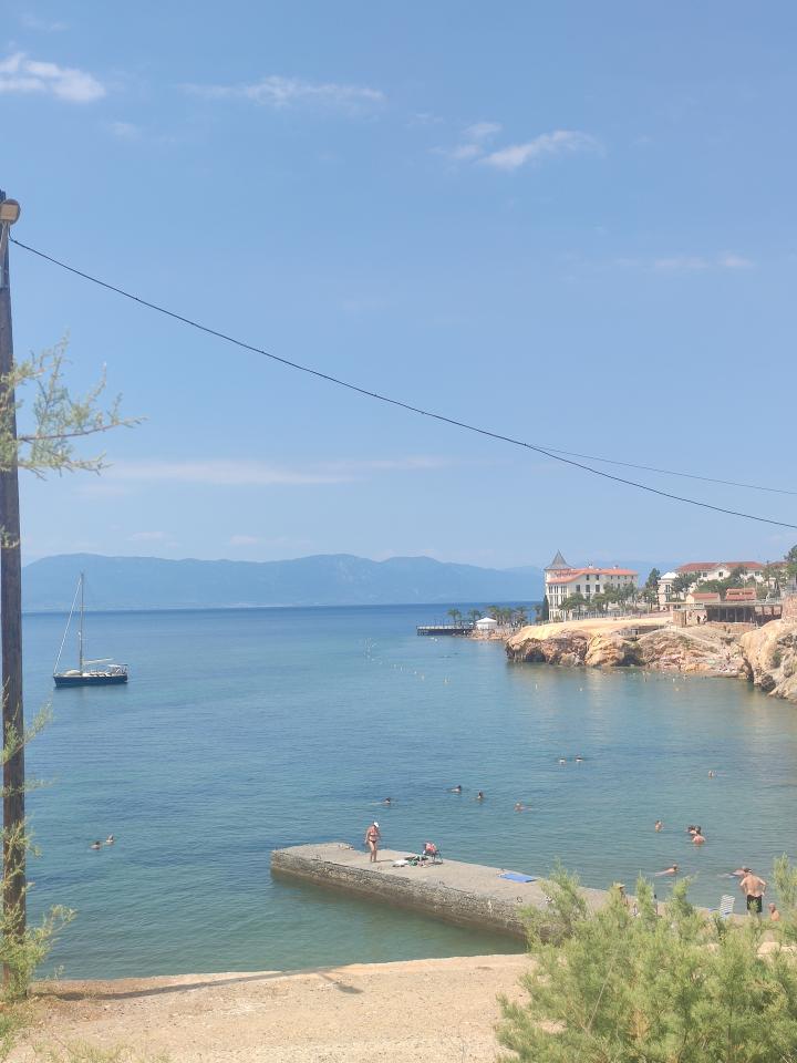 Greece, Evia, Loutra Edipsou