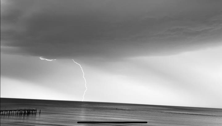 Lightning Glenelg beach | Australia, South Australia, Glenelg