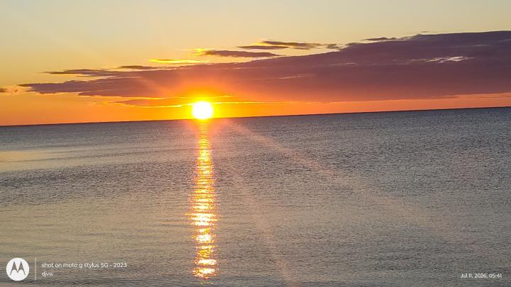 11 July 2026 Bay of Chaleur sunrise | Canada, New Brunswick, Beresford