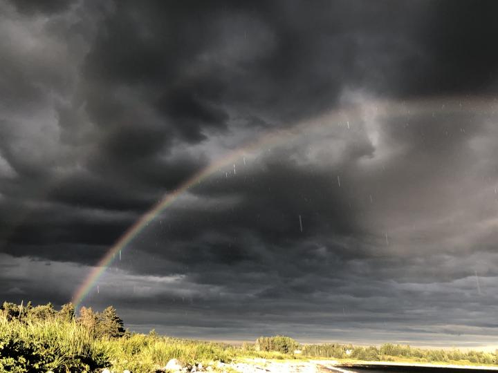 Rainbow @Cleveland Beach | Canada, Nova Scotia, Cleveland Beach