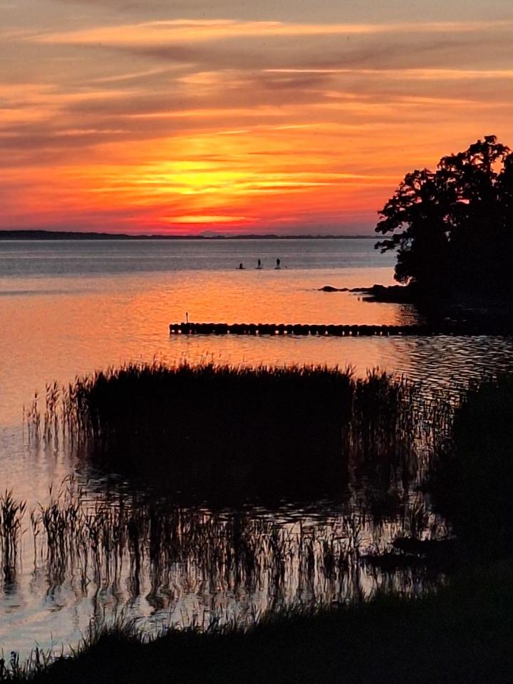 Sonnenuntergang am Strand von Lietzow. Wunderschön. | Germany, Rugen