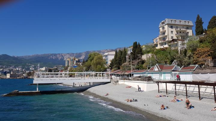 Massandra beach | Crimea, Southern coast of Crimea, Yalta