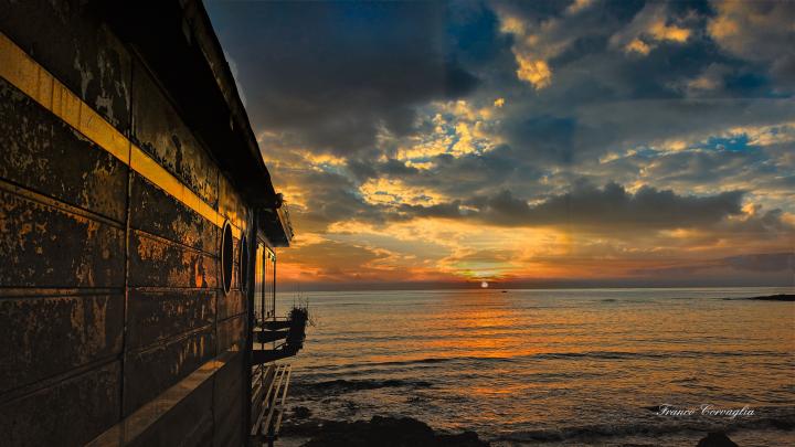 tramonto sul lungomare | Italy, Salento, Torre San Giovanni