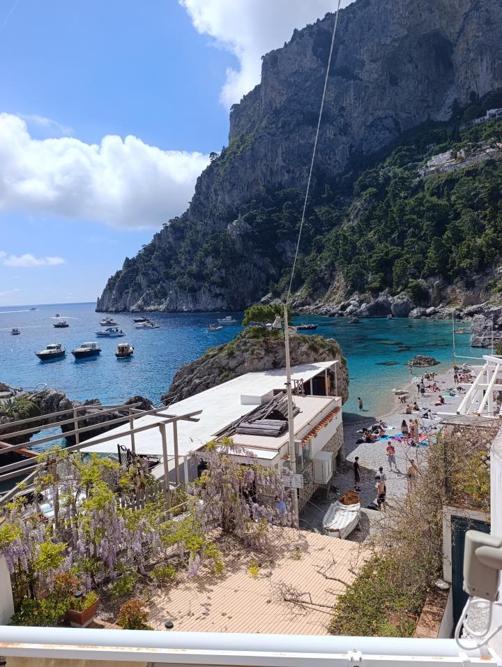 Italy, Campania, Marina Piccola