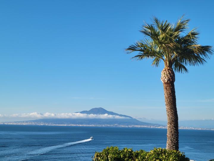 View of Vesuvius | Italy, Campania, Sorrento