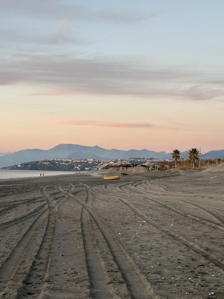 Scalea’s Town Beach on a December Evening | Italy, Calabria, Scalea