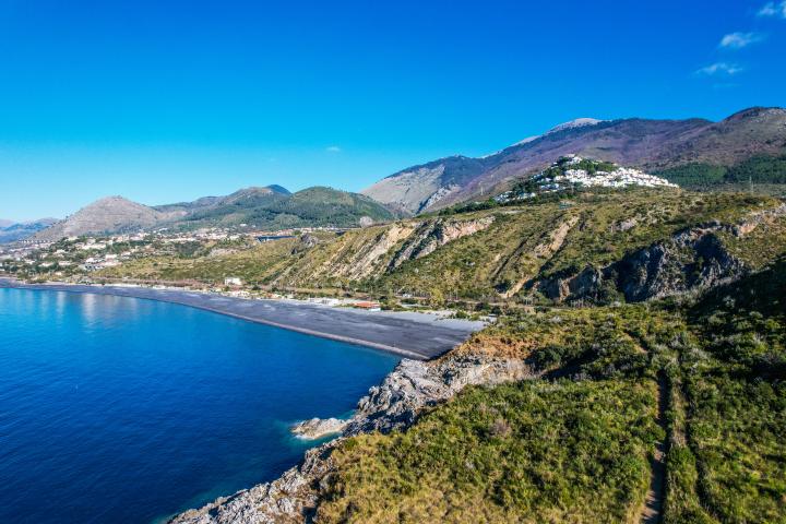 Praia a Mare Beach in January | Italy, Calabria, Praia a Mare